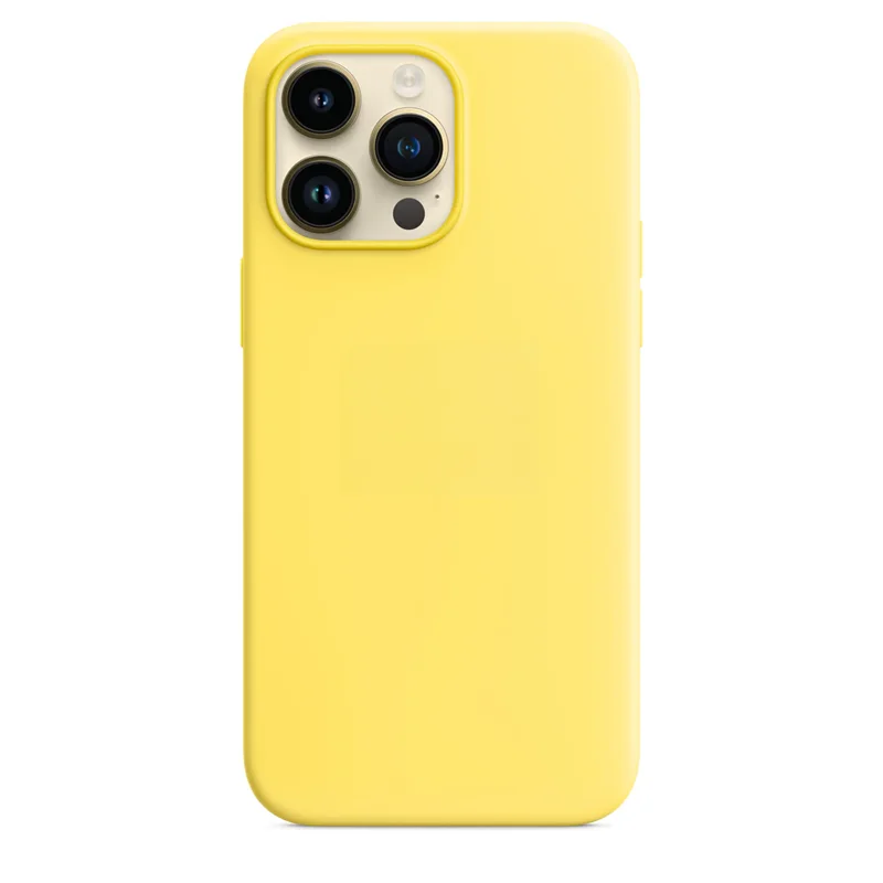 Silicone Case For iPhone 7+ / 8+ - Yellow