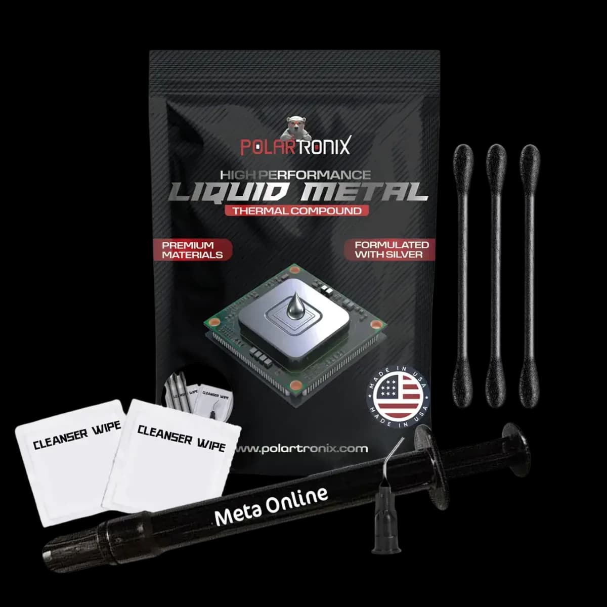 Liquid Metal Thermal Paste For Ps5/pc/gpu 130w/mk 1.5g 5.5g