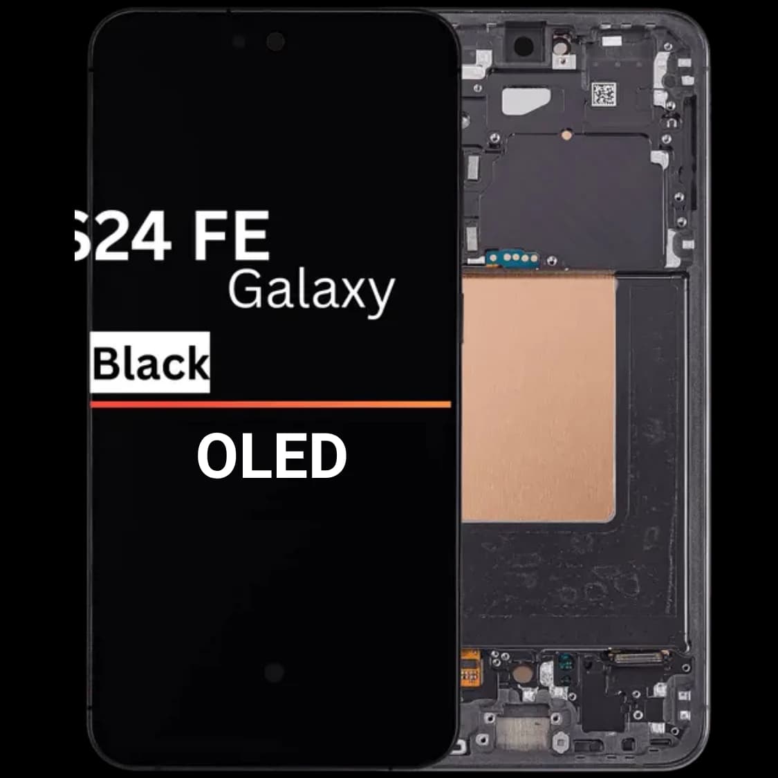 Samsung Galaxy S24 Fe Assembly With Frame : OLED